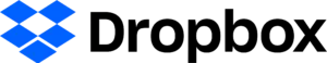 Dropbox logotyp – partner för molnlagring och filsynkronisering