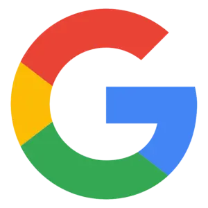 Färgad Google G-symbol som representerar Googles digitala tjänster